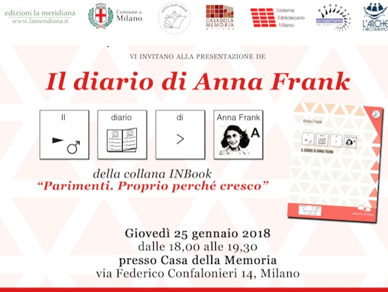  Il diario di Anna Frank in simboli alla casa della memoria